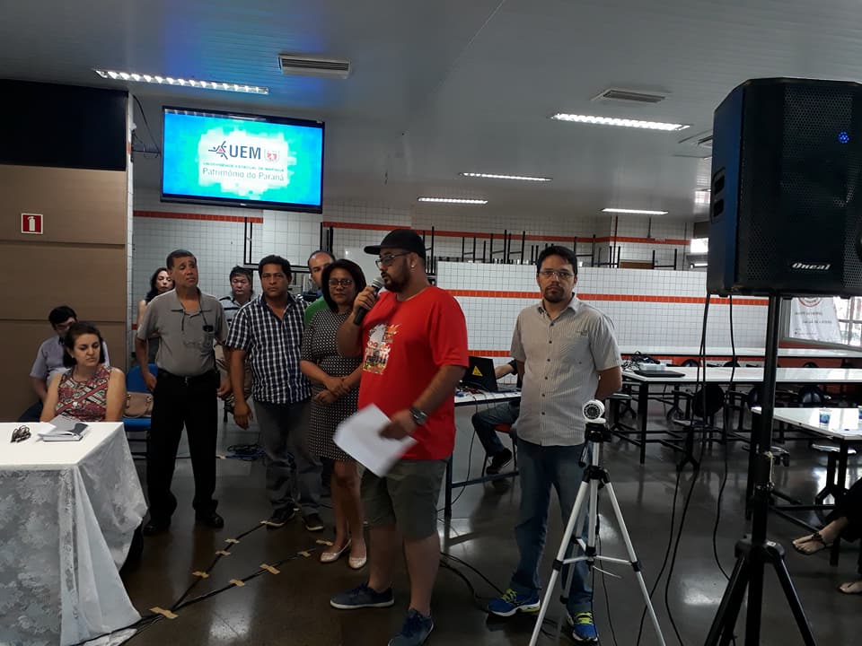 MOÇÃO DE APOIO AO REITOR E A COMUNIDADE UNIVERSITÁRIA DA UEM